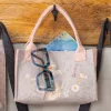 SPC Felt Tote Floral Bag – 15.5-inch