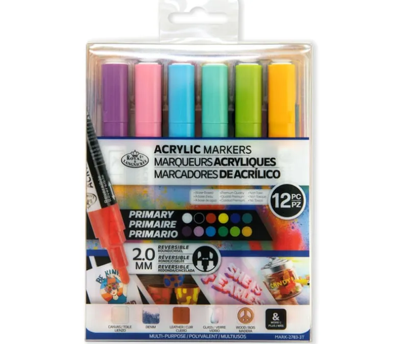 SPC Micro-Tip Drawing Pen Set – 12-Piece Black Fine Line Pens