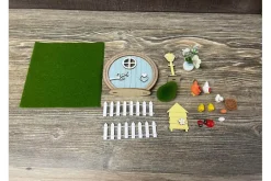 SPC Mini Farm Animal Fairy Garden Scene – 18 Piece