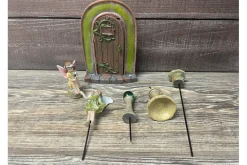 SPC Mini Garden Fairy Gnome Set – 9 Piece