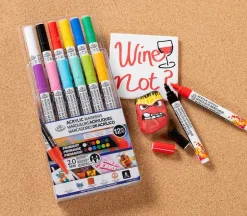 SPC Paint Pen Set – 12-Piece Assorted Colors
