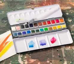SPC Professional Watercolor Set – 24 Piece