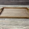 SPC Rectangle Wooden Tray with Handles – 13-inch