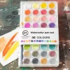 SPC Watercolor Cakes with Brush – 36 Cakes
