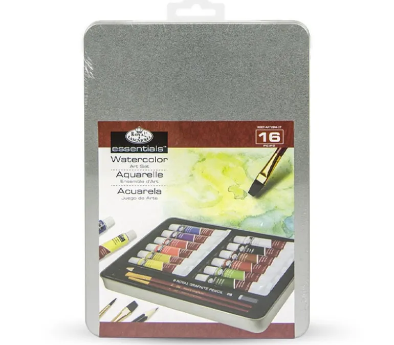 SPC Watercolor Travel Set – 25 Piece Portable Painting Kit