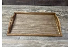 SPC Wooden Square Tray – 12-inch