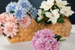 SPC Wooden Weaved Basket – Large (18″ x 9″)