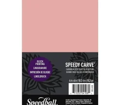 Speedball Speedy-Carve Block Printing Carving Block – 4×6