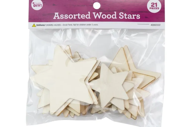 Split Ball Wood Beads – 1″ – 14pc. – Natural