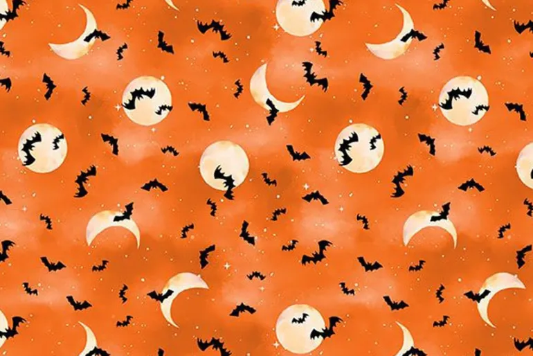 Spooky Tails Cats Towel Band cut, 22 1/2-inches by 43-inches