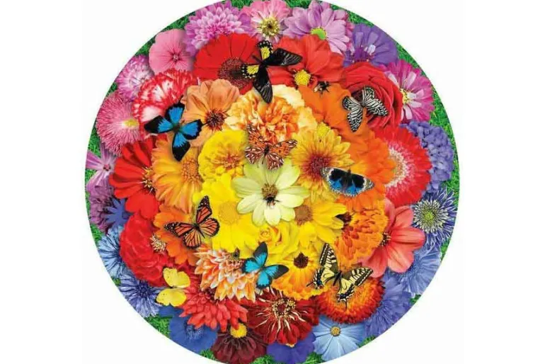 Springbok Colorful Bloom Puzzle – 500 Piece