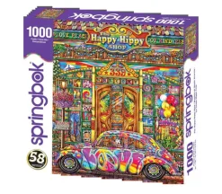 Springbok The Happy Hippy Shop Puzzle – 1000 Piece