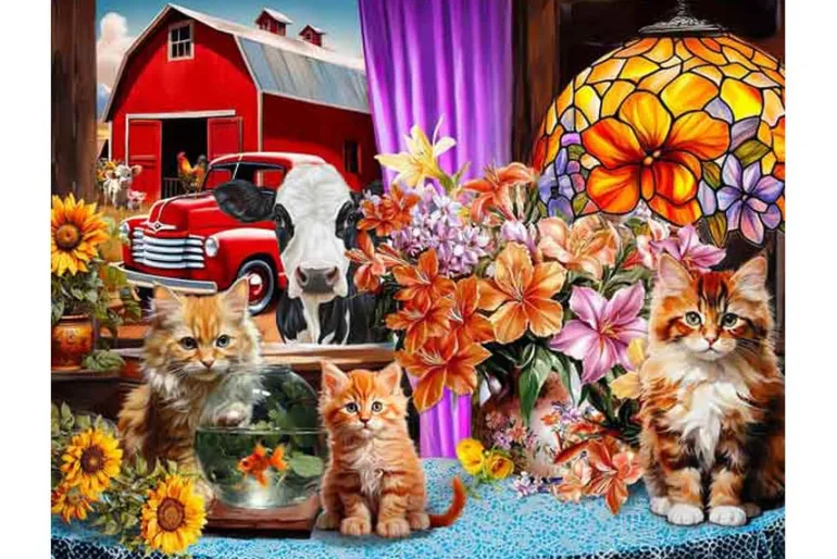Springbok Tool Mans Garage Puzzle – 1000 Piece