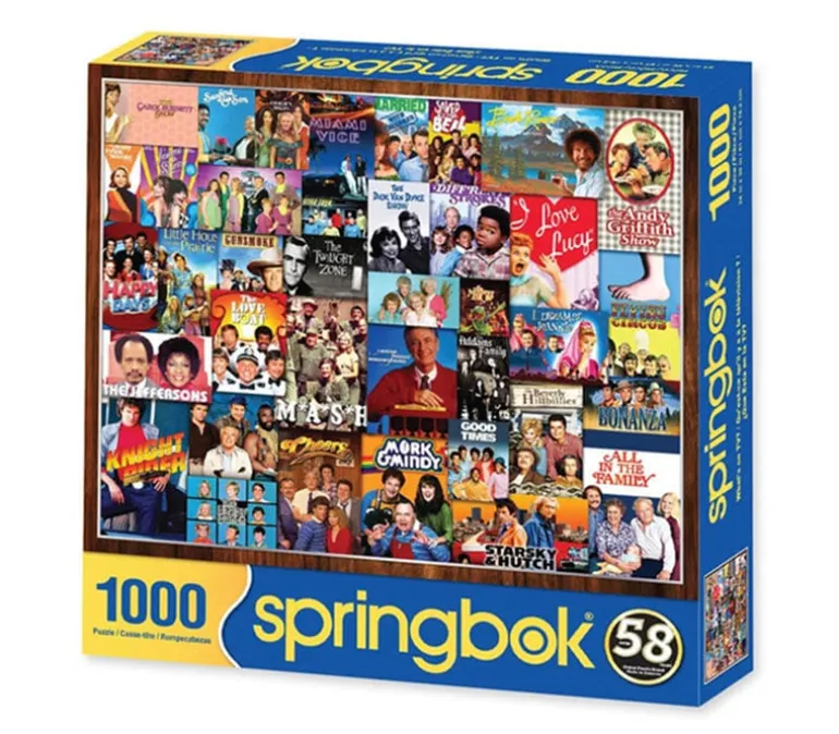 Springbok Whats on TV Puzzle – 1000 Piece