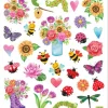 Spring Flowers & Bugs Sticker Sheet