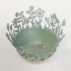 Spring Flowers Metal Votive Candle Holder – 3-1/2-inch