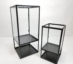 Square Black Lantern – Large