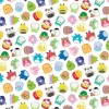 Squishmallows Cows and Bees Allover in Pink