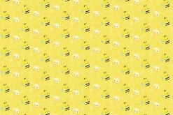 Squishmallows Cows and Bees Allover in Pink