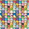 Squishmallows Cows and Birds Allover in Blue