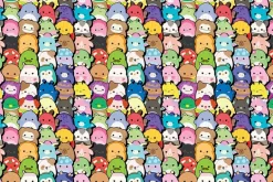 Squishmallows Small Cats Tossed on Black