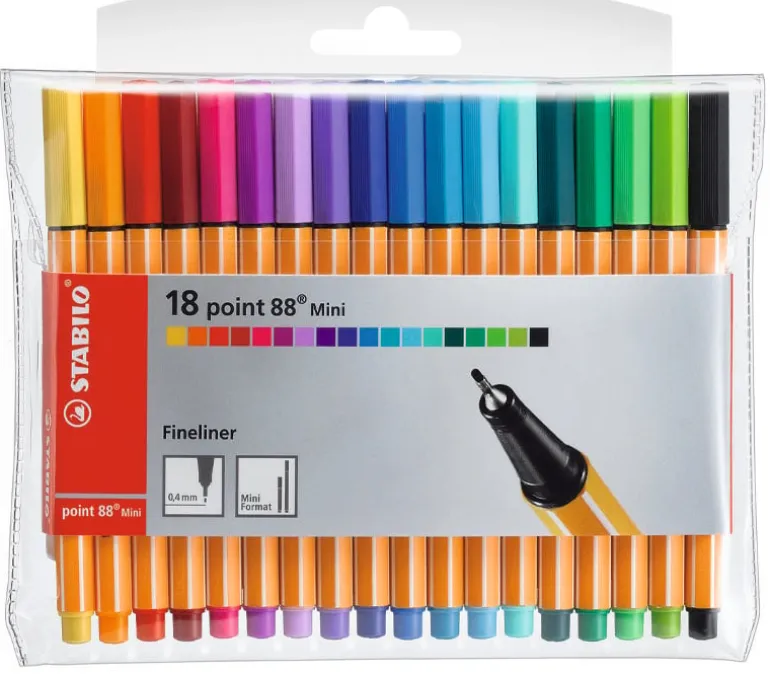 Stabilo 88 Mini Set – 18 Piece