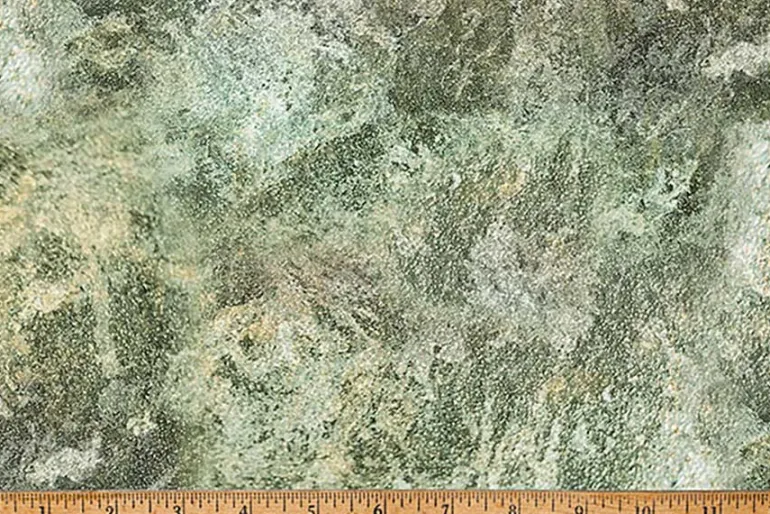Stag and Stone Granite Texture in Celedon