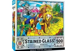 Stained Glass Wizard of Oz – 500 Piece Puzzle