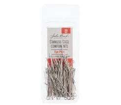 Stainless Steel 30mm Eye Pins – 100 pcs