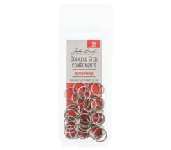 Stainless Steel 10mm Jump Ring – 75 Piece