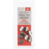 Stainless Steel 8.5mm Ribbon/Cord Clamp – 8 pcs