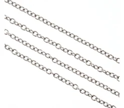 Stainless Steel Rolo Chain 1m With 2mm x 1.5 mm Links