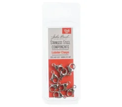 Stainless Steel 13x8mm Lobster Clasp – 8 pcs