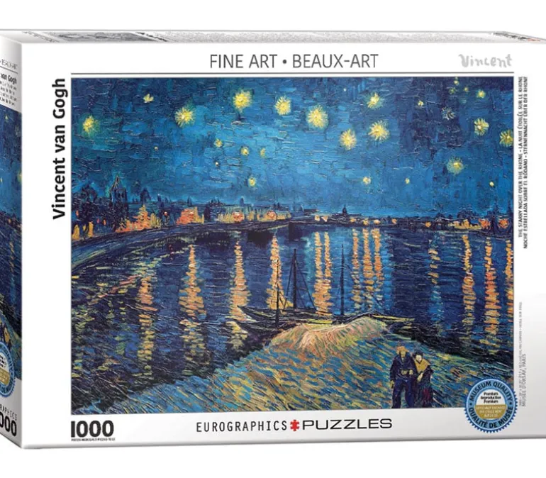 Starry Night Over Rhone Puzzle – 1000 Piece