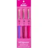 Steelite Soft Ergonomic Steel Crochet Hook Set of 3: 1.7mm, 1.9mm, 2.1mm. #12688