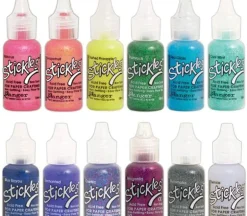 Stickles Glitter Glue – 0.5 oz Precision Tip Bottle (view colors)