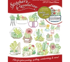 Stitcher’s Revolution Flowers & Butterflies Embroidery Transfer