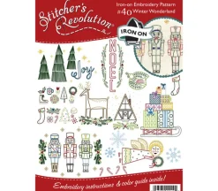Stitcher’s Revolution Lovely Ladybugs Embroidery Transfer Pattern