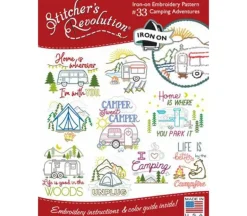 Stitcher’s Revolution Lovely Ladybugs Embroidery Transfer Pattern