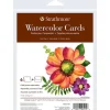 Strathmore Greeting Cards – Watercolor – Black – 6 Cards