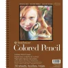 Strathmore 400 Series 100# Colored Pencil Drawing Pad – 9-inch x 12-inch – Tape Bound – 30 Sheets