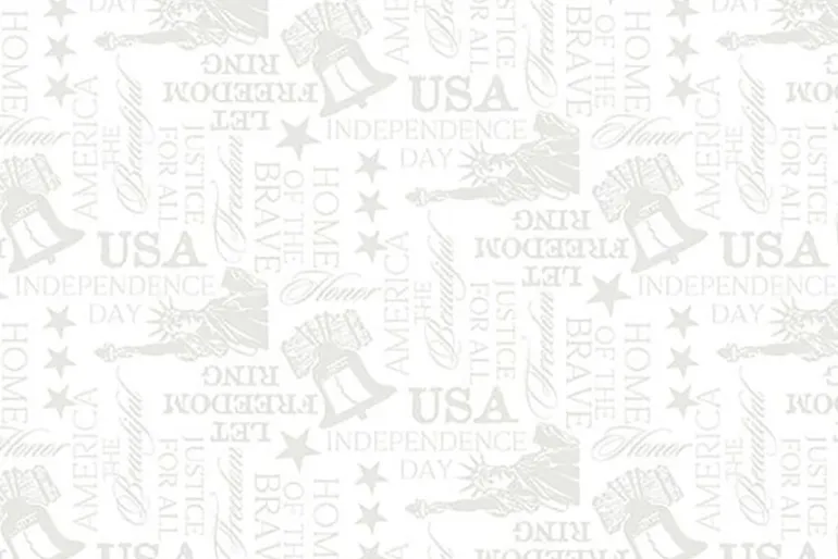Strength and Honor White on White Stars and Stripes