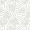 Strength and Honor White on White Tossed Flags