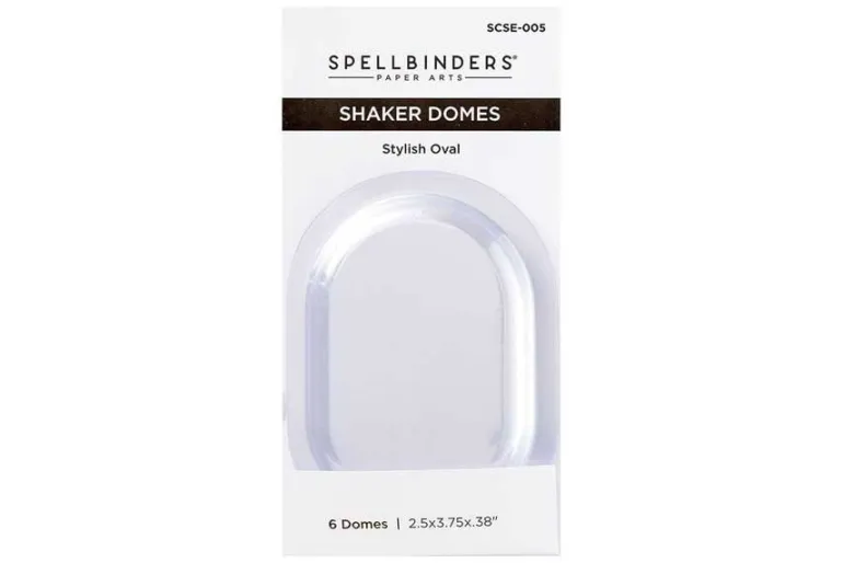 Stylish Oval Shaker Dome – 6 Pack