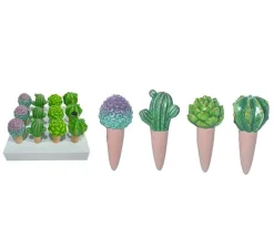 Succulent Plant Water Pick – 1 Pick – Style Shipped is Randomly Picked