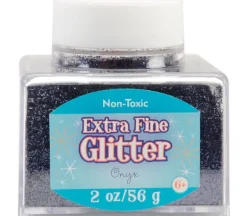 Sulyn Extra Fine Glitter – 2-ounce – Onxy