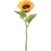 14″ Sunflower Spray, Yellow