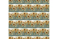 Sunkissed Sunflower Repeat Stripe