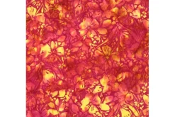 Sunset Batiks Small Blooms in Buttercup Yellow