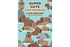 Super-Cute Capybaras Coloring Book